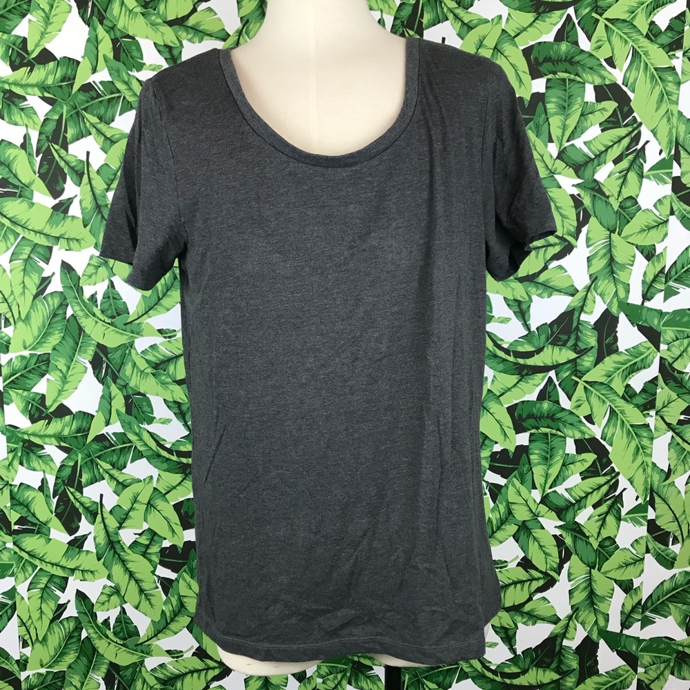 ASOS Men Dark Gray Long Tee Shirt